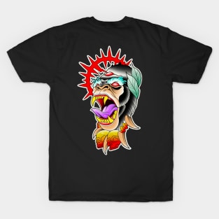 Neotraditional Gorilla T-Shirt